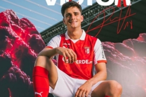 维克托:希望能在布拉加踢出名堂进入国家队,这里风格和巴萨很像