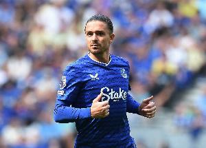 开云入口-达伦-本特：若延续目前表现，格拉利什肯定能入选世界杯大名单